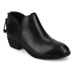 Journee Collection Womens Livvy Block Heel Booties