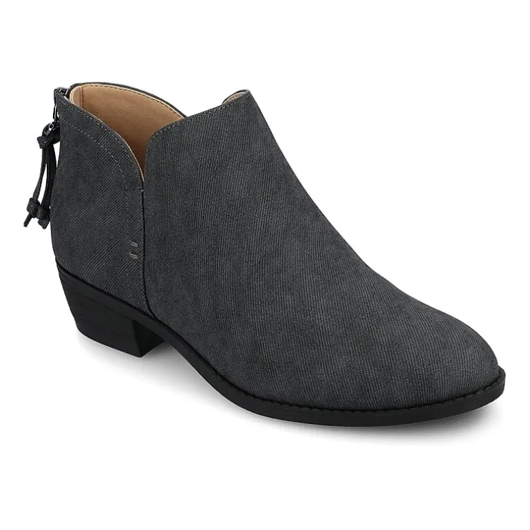 Journee Collection Womens Livvy Block Heel Booties