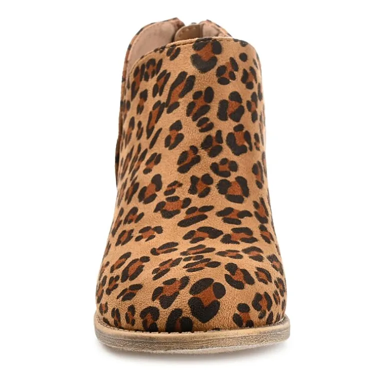 Journee Collection Womens Livvy Block Heel Booties