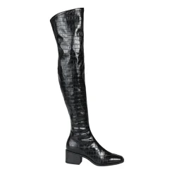 Journee Collection Womens Mariana Block Heel Over the Knee Boots