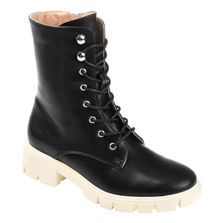 Journee Collection Womens Madelynn Block Heel Booties