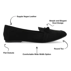 Journee Collection Womens Marci Slip-on Round Toe Loafers