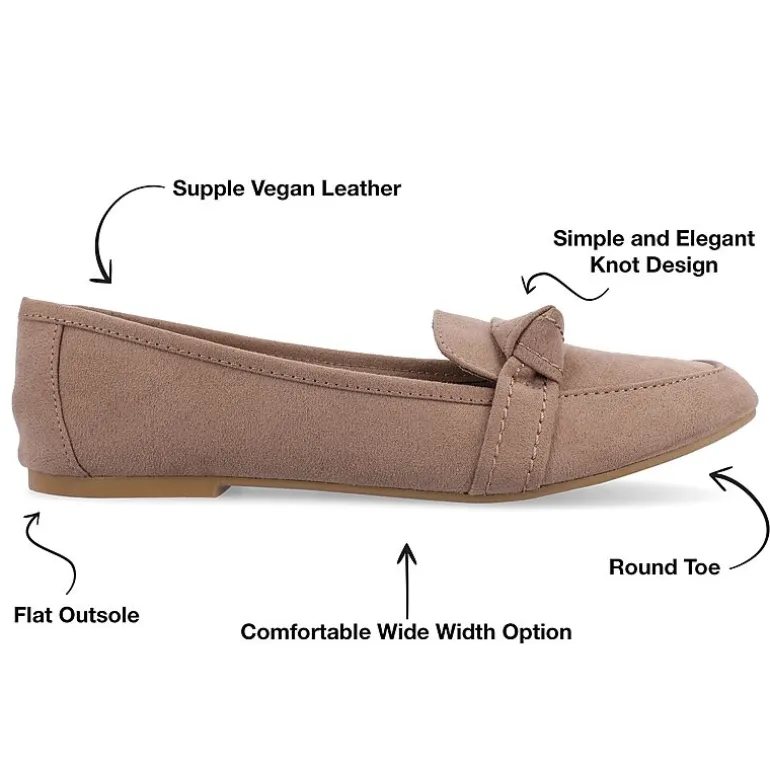 Journee Collection Womens Marci Slip-on Round Toe Loafers
