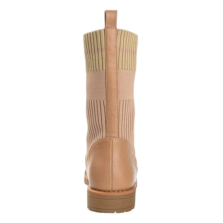 Journee Collection Womens Melei Stacked Heel Booties