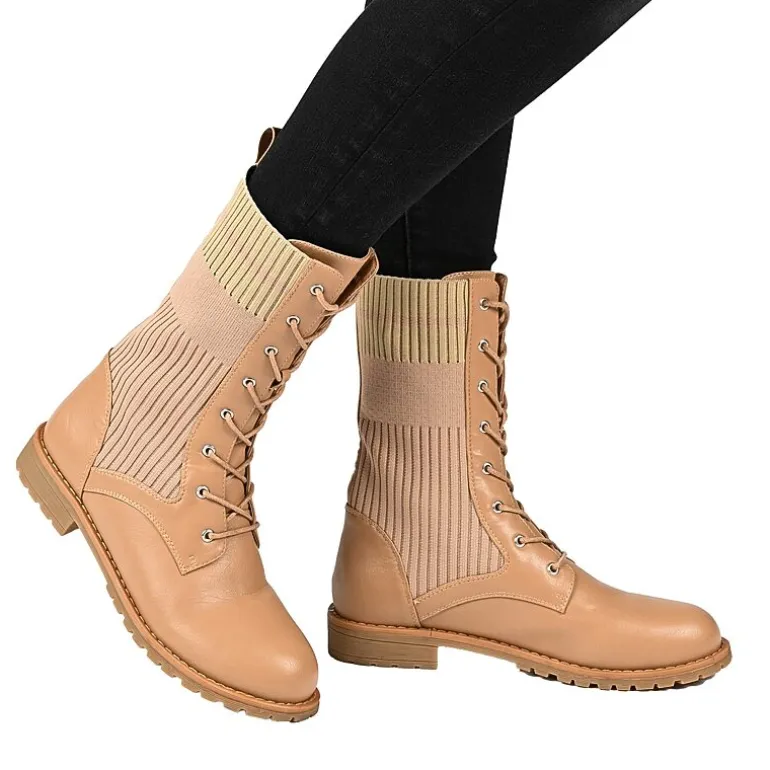 Journee Collection Womens Melei Stacked Heel Booties