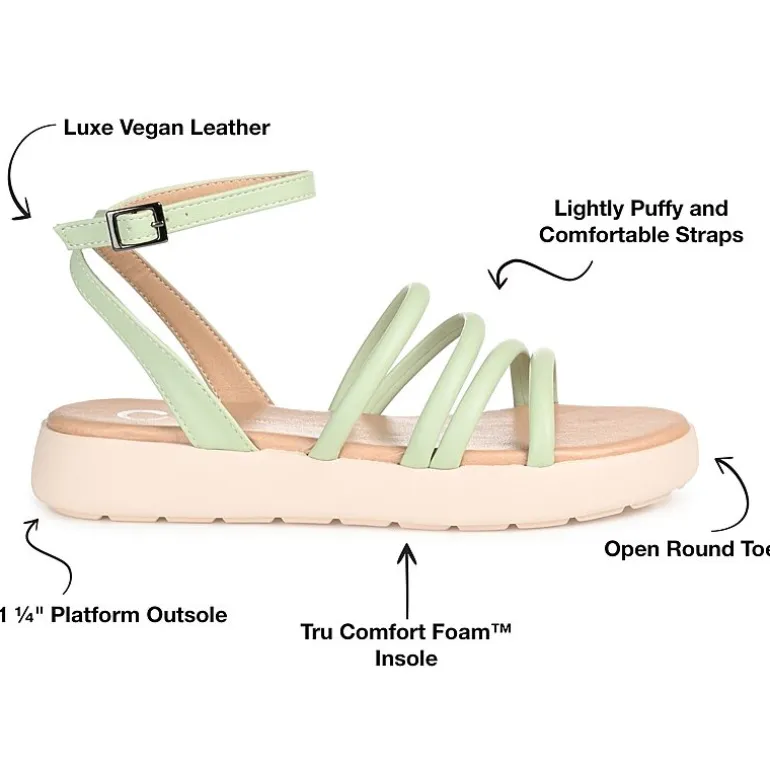 Journee Collection Womens Palomma Strap Sandals