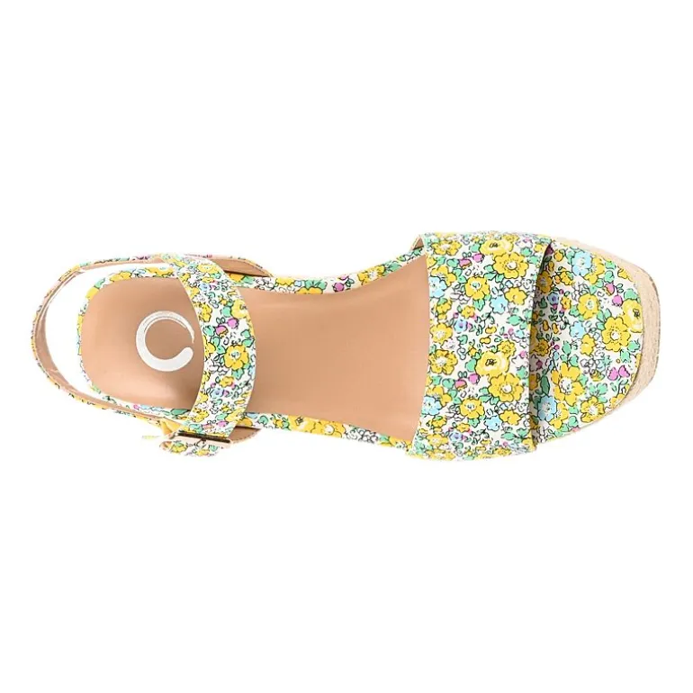 Journee Collection Womens Pearrl Wedge Sandals