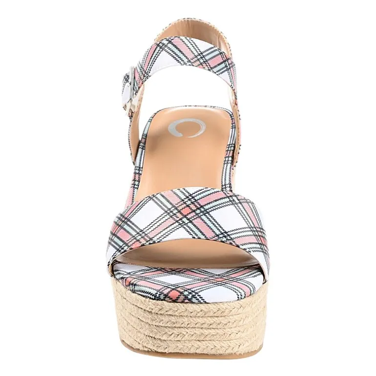 Journee Collection Womens Pearrl Wedge Sandals