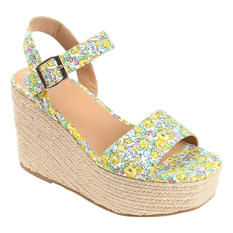Journee Collection Womens Pearrl Wedge Sandals
