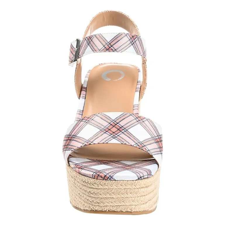 Journee Collection Womens Pearrl Wedge Sandals