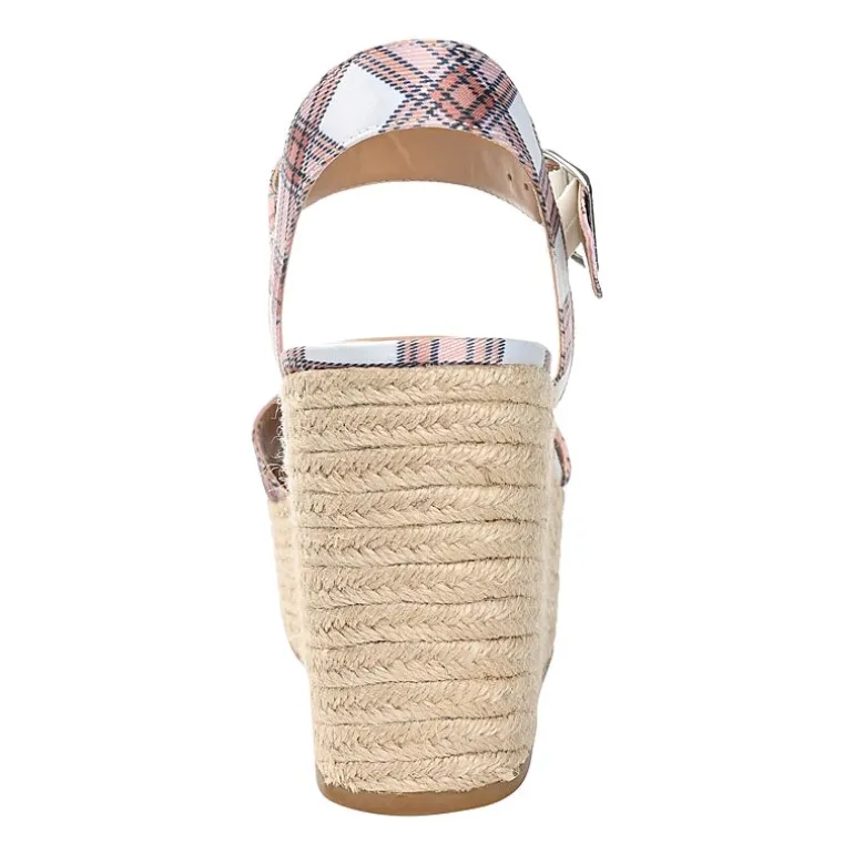 Journee Collection Womens Pearrl Wedge Sandals