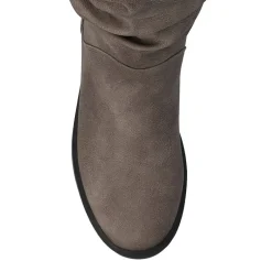 Journee Collection Womens Pennie Block Heel Dress Boots