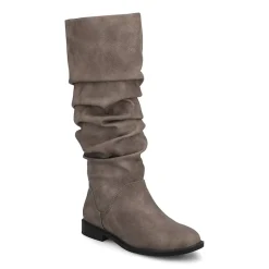 Journee Collection Womens Pennie Block Heel Dress Boots