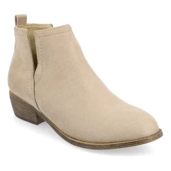 Journee Collection Womens Rimi Block Heel Booties