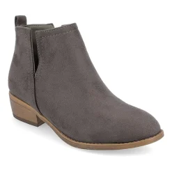 Journee Collection Womens Rimi Block Heel Booties