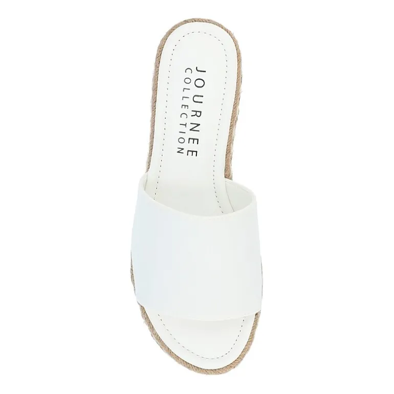 Journee Collection Womens Rosey Slide Sandals