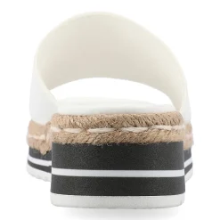 Journee Collection Womens Rosey Slide Sandals