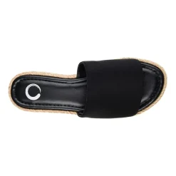 Journee Collection Womens Rosey Slide Sandals