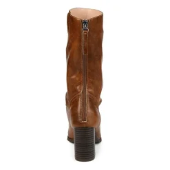 Journee Collection Womens Sequoia Stacked Heel Slouch Boots