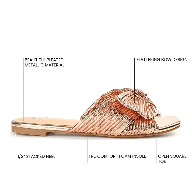 Journee Collection Womens Serlina Slide Sandals