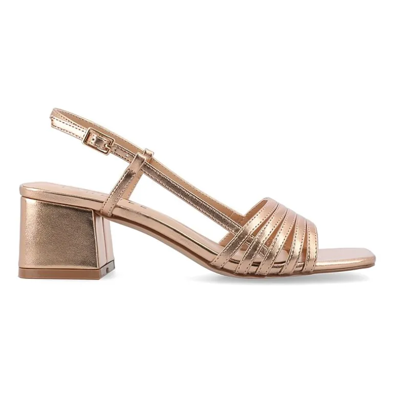 Journee Collection Womens Shayana Heeled Sandals
