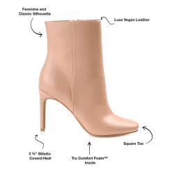 Journee Collection Womens Silvy Stiletto Heel Booties