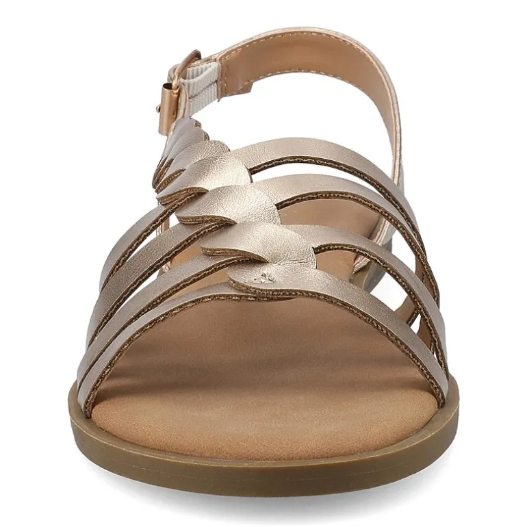 Journee Collection Womens Solay Ankle Strap Flat Sandals