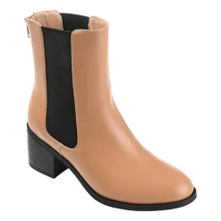 Journee Collection Womens Tayshia Stacked Heel Booties