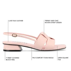 Journee Collection Womens Tabatha Heeled Sandals