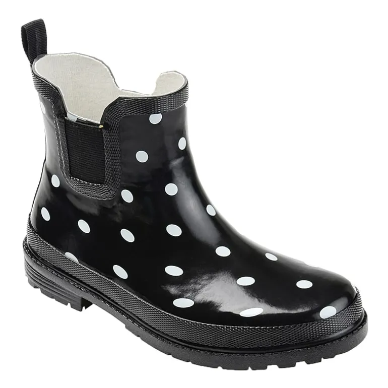 Journee Collection Womens Tekoa Block Heel Rain Boots