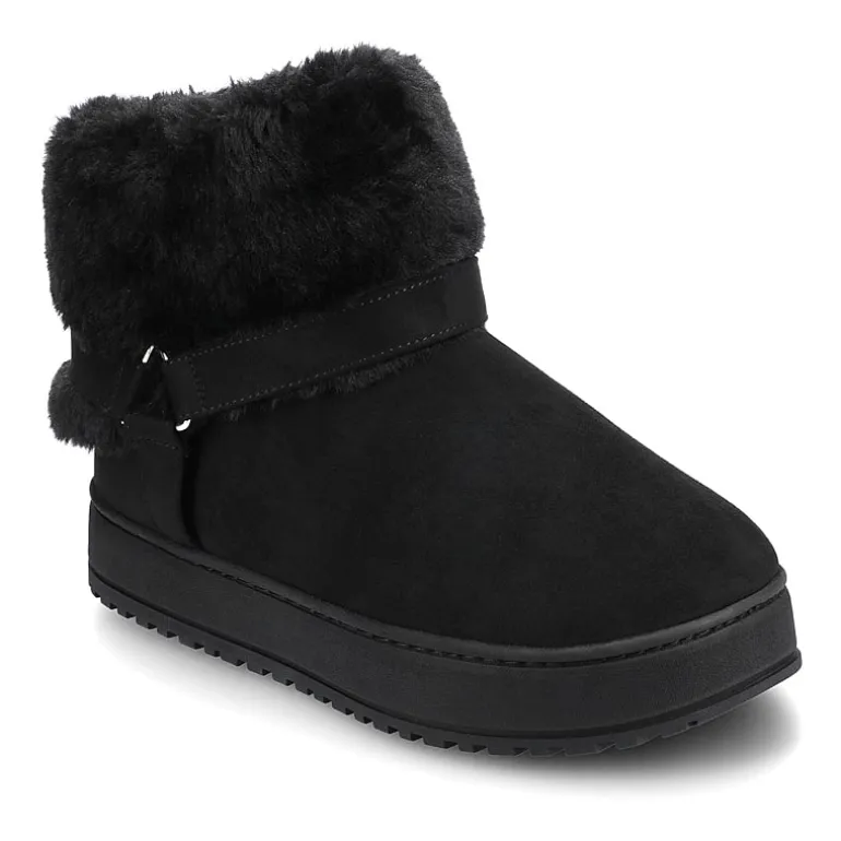 Journee Collection Womens Thada Flat Heel Booties