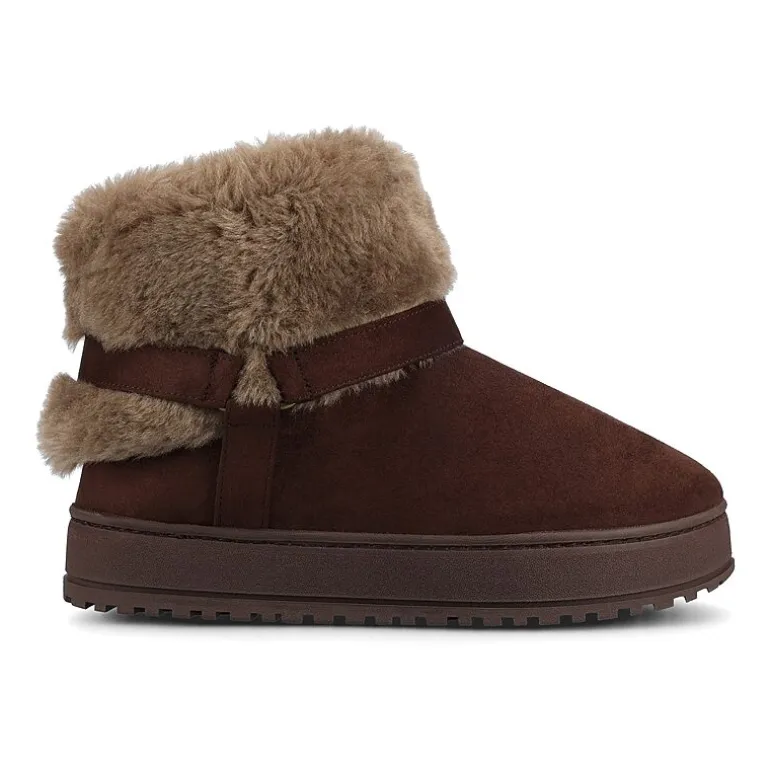 Journee Collection Womens Thada Flat Heel Booties
