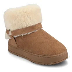 Journee Collection Womens Thada Flat Heel Booties