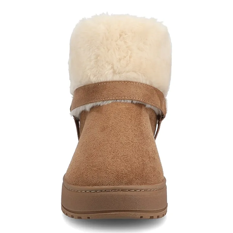 Journee Collection Womens Thada Flat Heel Booties