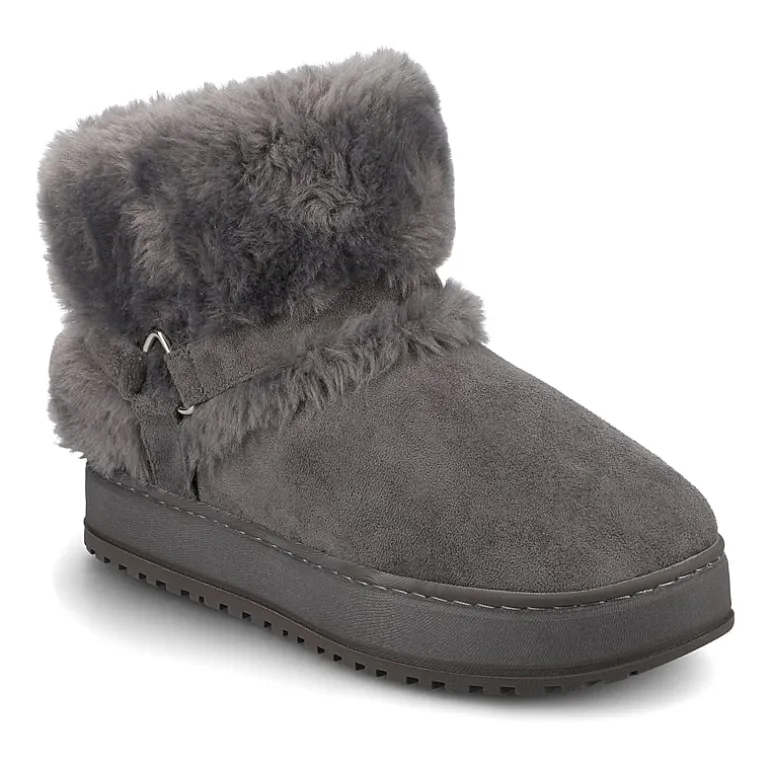 Journee Collection Womens Thada Flat Heel Booties