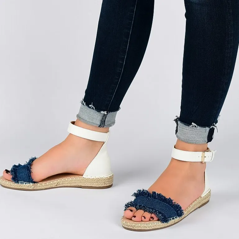 Journee Collection Womens Tristeen Wedge Sandals