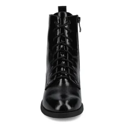 Journee Collection Womens Vienna Block Heel Combat Boots