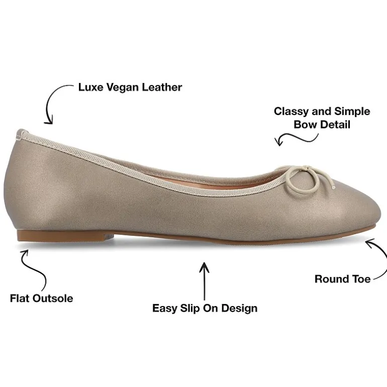 Journee Collection Womens Vika Ballet Flats