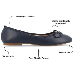 Journee Collection Womens Vika Ballet Flats