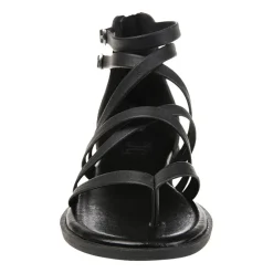 Journee Collection Womens Zailie Criss Cross Strap Flat Sandals