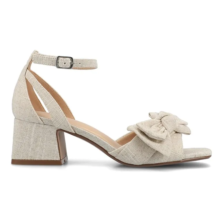 Journee Collection Womens Zevi Heeled Sandals