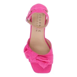 Journee Collection Womens Zevi Heeled Sandals