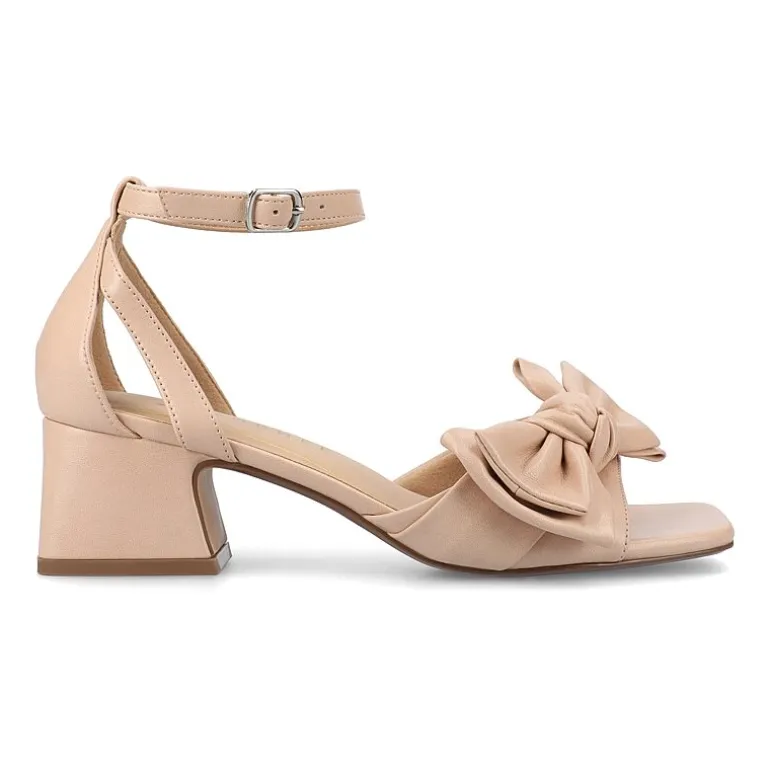 Journee Collection Womens Zevi Heeled Sandals