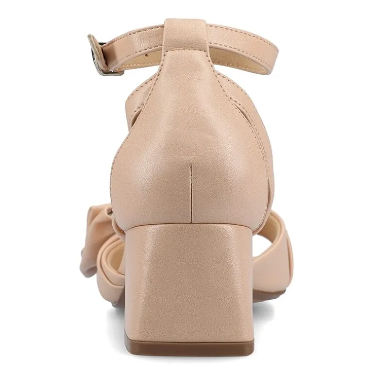 Journee Collection Womens Zevi Heeled Sandals
