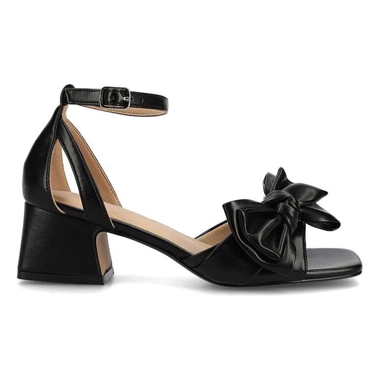 Journee Collection Womens Zevi Heeled Sandals