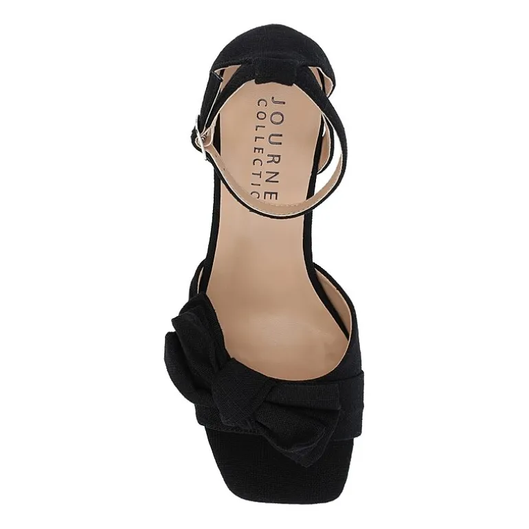 Journee Collection Womens Zevi Heeled Sandals