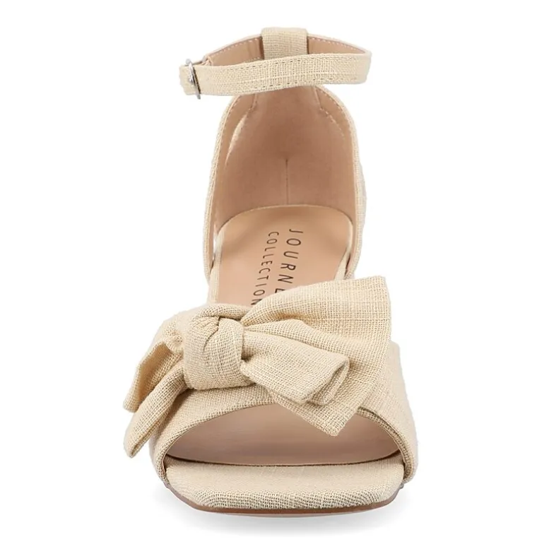 Journee Collection Womens Zevi Heeled Sandals