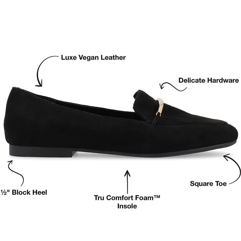 Journee Collection Wrenn Womens Moc Closed Toe Loafers