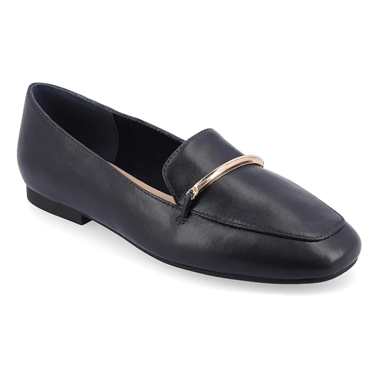 Journee Collection Wrenn Womens Moc Closed Toe Loafers