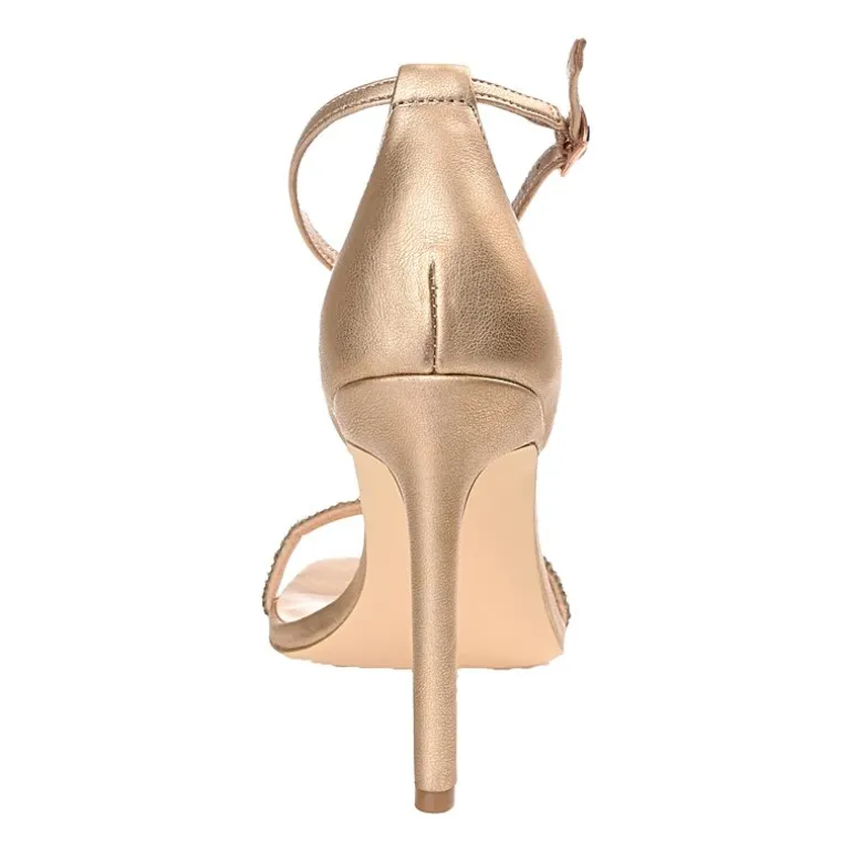 Journee Collection Zoya Womens Round Open Toe Stiletto Heel Pumps